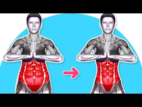 Видео: ➜ Похудейте в области живота быстро ➜ 7 дней ➜ Тонкая талия (без приседаний / прыжков)