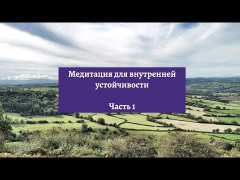 Видео: Медитация для внутренней устойчивости (часть 1)