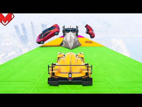 Видео: СУМАСШЕДШАЯ СТЕНКА НА СТЕНКУ В GTA 5 ONLINE (ГОНКИ ГТА 5)