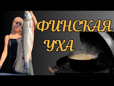 Видео: Финская уха в казане