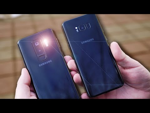 Видео: Тест камеры в Galaxy S9+ Фотография ночью!