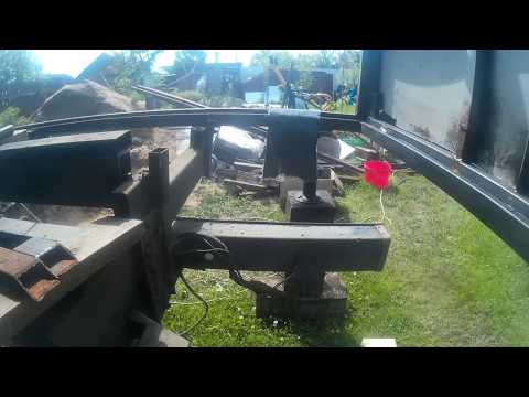 Видео: Ремонт фургона на газели замена полов и профильных труб.