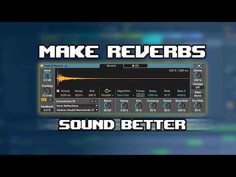 Видео: Улучшите звучание реверберации в Ableton Live