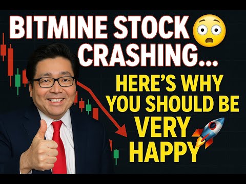Видео: Акции Bitmine упали на 10% — без паники! Вот почему вы можете радоваться! 💎