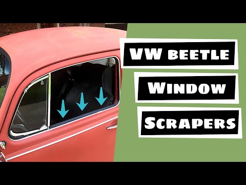 Видео: Замена скребка для окон VW Beetle