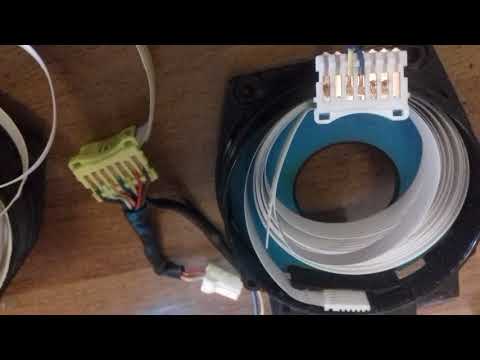 Видео: ниссан максима а 32 замена подрулевого шлейфа SRS