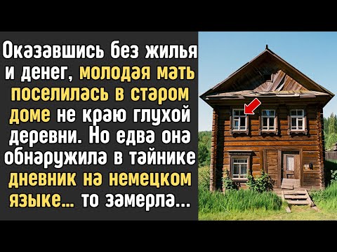 Видео: МАТЬ с малышом, оказавшись на улице, поселились в ЗАБРОШЕННОМ доме в глуши... Разбирая хлам нашла...