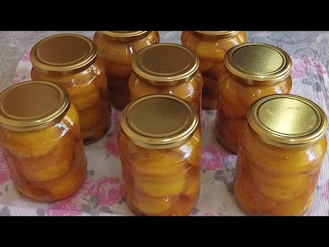 Видео: ПЕРСИКИ 🍑 Очень вкусные! Консервированные на ЗИМУ!