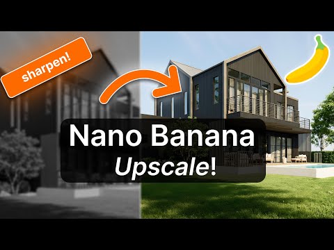 Видео: Как увеличить размер нано-банана в Photoshop
