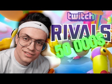 Видео: БУСТЕР ИГРАЕТ ТУРНИР TWITCH RIVALS ПО FALL GUYS / ПРИЗОВОЙ ФОНД 50к$