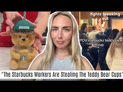 Видео: «Чашки-плюшевые мишки Starbucks» вызывают дикое раздражение у пользователей TikTok
