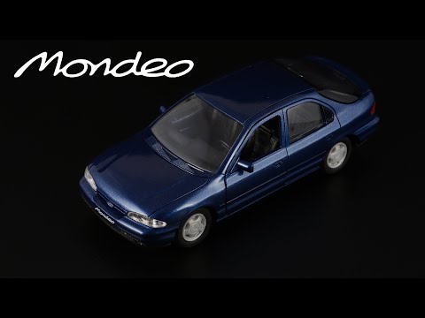 Видео: Скромный победитель: Ford Mondeo Mk I 1993 // Gama // Масштабные модели автомобилей 1990-х 1:43