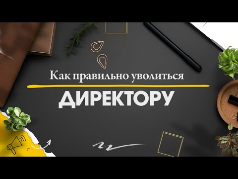 Видео: Как правильно уволиться с должности генерального директора по собственному желанию // Голден Сити