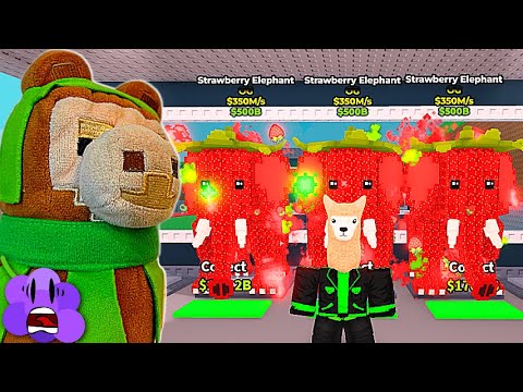 Видео: Лама ВАЙН Получил STRAWBERRY ELEPHANT в Steal a Brainrot !