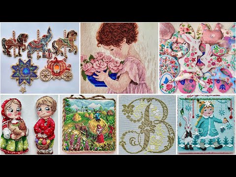 Видео: 144. Вышивка/ Шитье/ Готовые работы