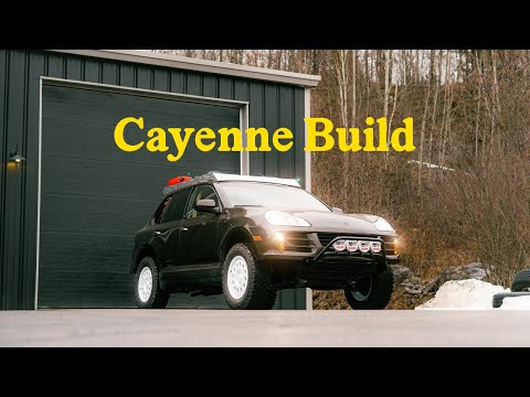 Видео: Резка порогов и установка 50-летних фар на Cayenne!