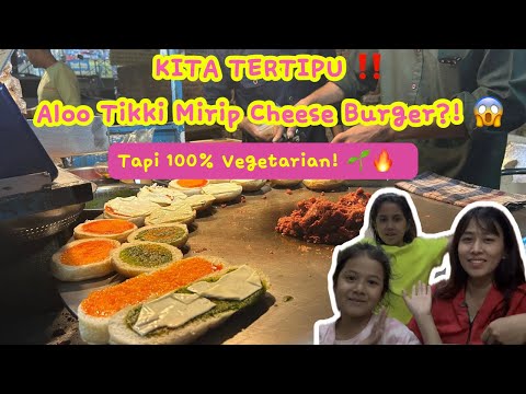 Видео: Мы думали, это обычный чизбургер, но это оказался «Алу Тикки». Мы обманулись!