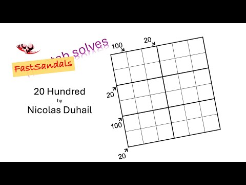 Видео: Гостевой решатель FastSandals может оказаться слишком грандиозным... | 20 Hundred от Николя Дюайля