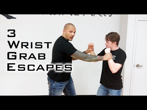 Видео: Избегание захвата запястья в целях самообороны
