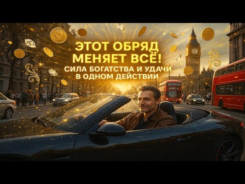 Видео: Этот обряд меняет всё! Сила богатства и удачи в одном действии