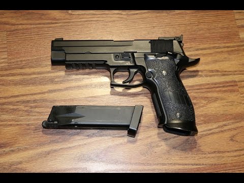 Видео: Обзор пневматического пистолета KWC KMB 74AHN (SIG SAUER P226 X-FIVE)