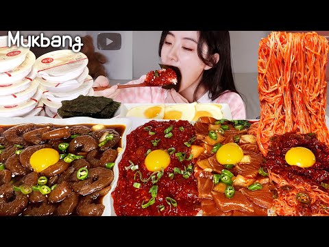 Видео: Соус соус маринованные креветки и пряный маринованный краб и маринованный лосось ㅣASMR MUKBANG