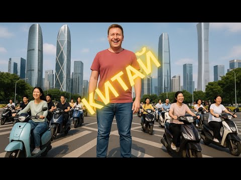 Видео: Будни в Китае | Прогулка по улицам китайского города | Как живут китайцы