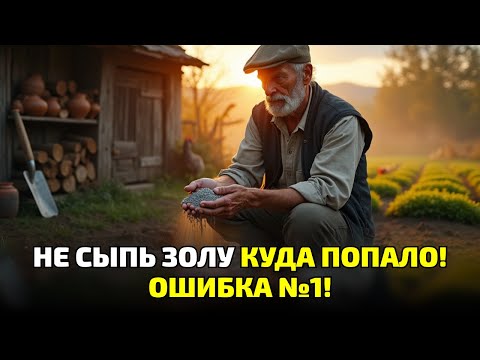 Видео: Все сыпят золу неправильно! Вот почему земля умирает и урожай пропадает!