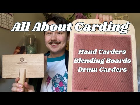 Видео: Всё о кардочесании || Ручные кардочесальные машины, комбинированные доски, барабанные кардочесаль...