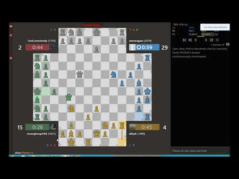 Видео: №31 серия четверных шахмат.