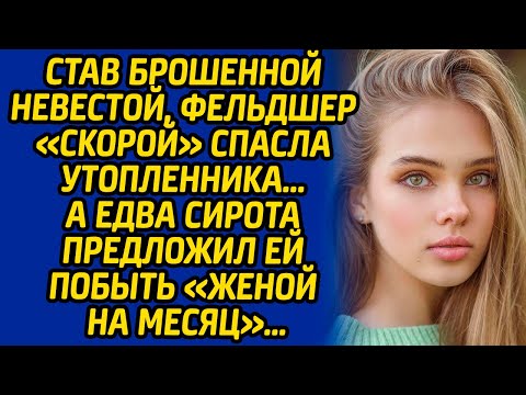 Видео: Став брошенной невестой, фельдшер cкорой спасла утопленника, а едва сирота предложил ей побыть...