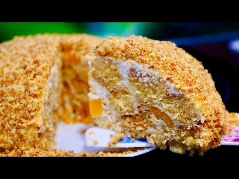 Видео: Сочный Торт "Медовик" За Полчаса | Honey Cake Recipe