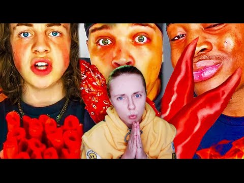 Видео: ЧТО ЭТИ АМЕРИКАНЦЫ СЕБЕ ПОЗВОЛЯЮТ😱 самый острый ЧЕЛЛЕНДЖ 🔥реакция на асмр и мукбанг