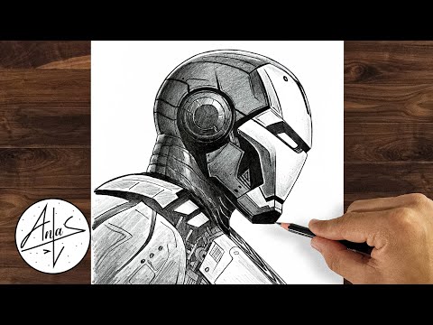 Видео: Рисуем Железного Человека | Простое и увлекательное руководство для всех уровней подготовки
