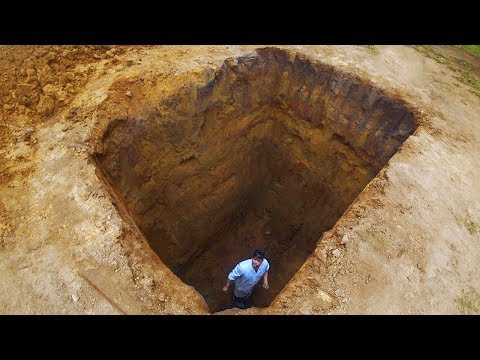 Видео: КАК ВЫБРАТЬСЯ ИЗ ГЛУБОЧАЙШЕЙ ЯМЫ, НЕ ИМЕЯ НИЧЕГО ПОД РУКОЙ!