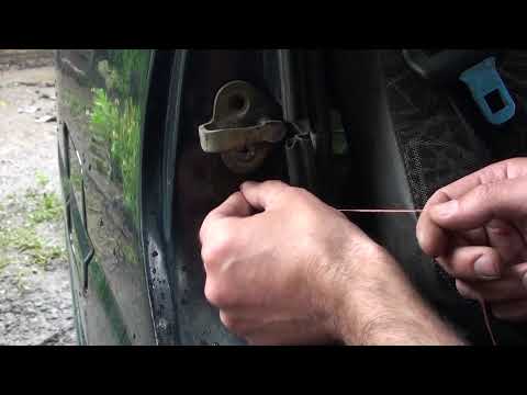 Видео: Необычная идея Ремонт ответной скобы замка двери ЗАЗ 1103 Славута