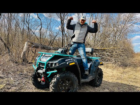 Видео: КУПИЛ НОВЫЙ КВАДРОЦИКЛ РМ 500-2! ПЛОХО «ЗАВОДИТСЯ»!? ПЕРВЫЕ ЭМОЦИИ…