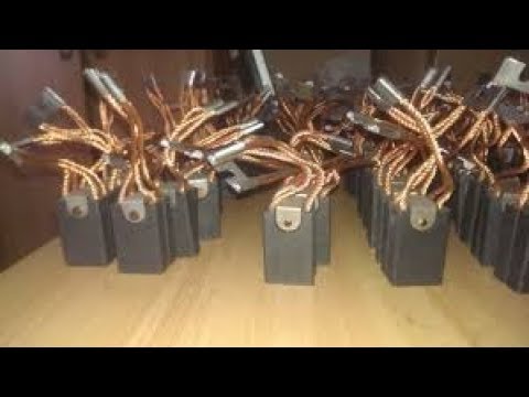 Видео: Бесплатные  щетки для электро двигателей вашего инструмента !