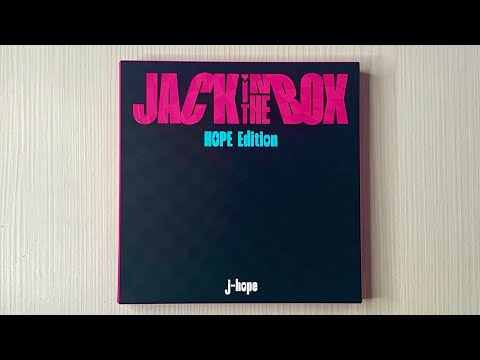 Видео: Распаковка альбома j-hope / Unboxing album j-hope Jack In The Box (HOPE Edition)
