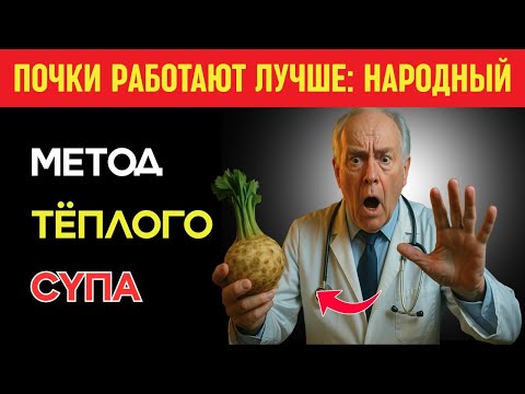 Видео: Почки работают лучше: народный метод тёплого супа, одобренный врачами !
