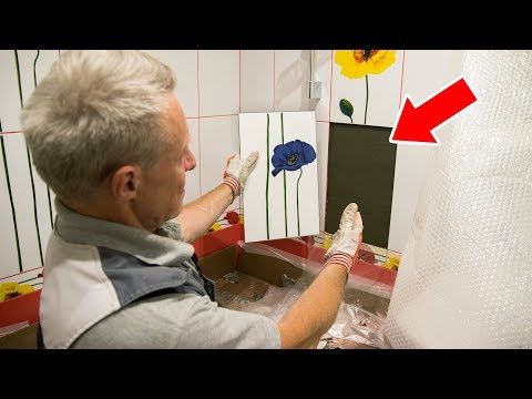Видео: Как за 5 минут заменить одну плитку, не повредив соседние плитки.