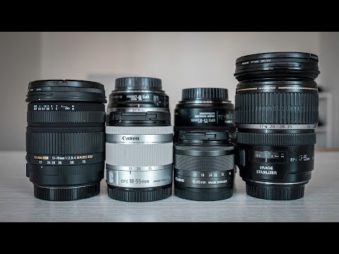 Видео: CANON upgrade, Part II: ещё больше вариантов замены китовому объективу на кропе.
