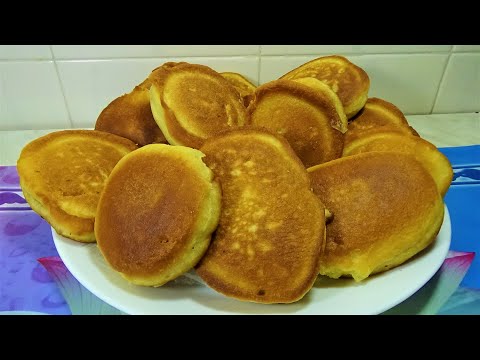 Видео: Пышные Оладьи как бисквит  Рецепт очень вкусный