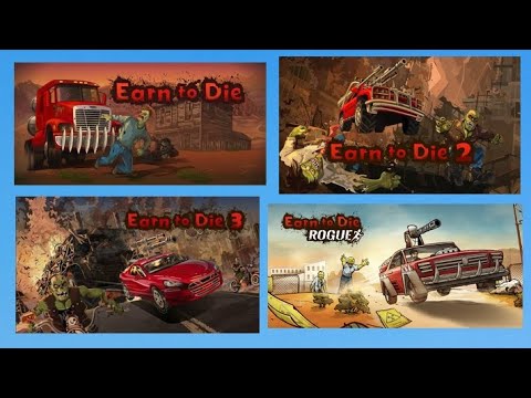 Видео: Earn to Die 1,2,3 и Rogue All Cutscenes