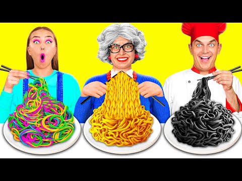 Видео: Кулинарный Челлендж: Я против Бабушки | Вкусные Рецепты от BaRaDa Challenge