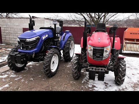 Видео: Сравнение Бюджетных Тракторов 40 и 24 силы ! ДМТЗ 404 и ДВ 244 АТ ! 4х4