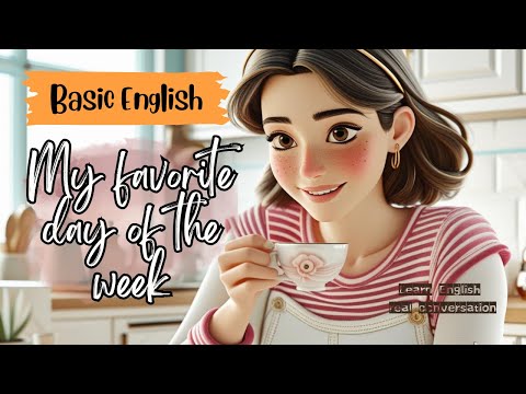 Видео: Ежедневная практика английского языка №5: Мой любимый день недели | Простая история на английском...