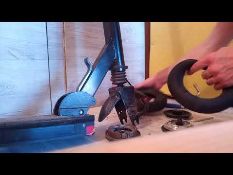 Видео: сдулось колесо - электросамокат midway ione pro
