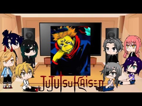 Видео: Chainsaw Man react to Jujutsu Kaisen (Part 1/?) Человек бензопила реакция на Магическую битву.