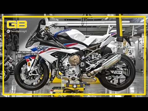 Видео: BMW S1000RR 🏍 Завод по сборке мощных мотоциклов вручную - производственная линия